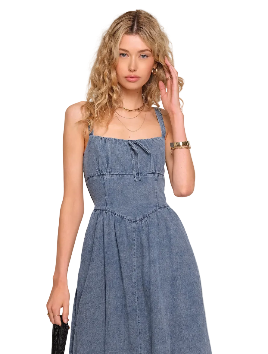 Delcia Dress-Waterfall