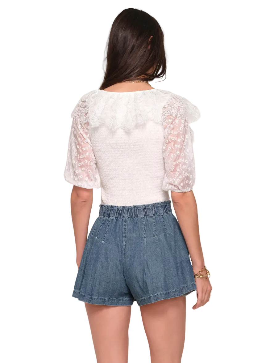 Neera Short-Chambray