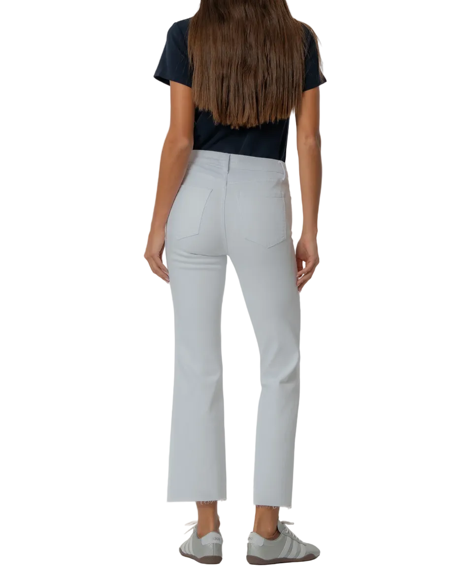 Kelsey Ankle Flare-Optic White