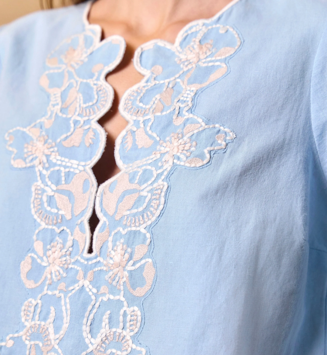 Manon Blouse-Glacier Lake