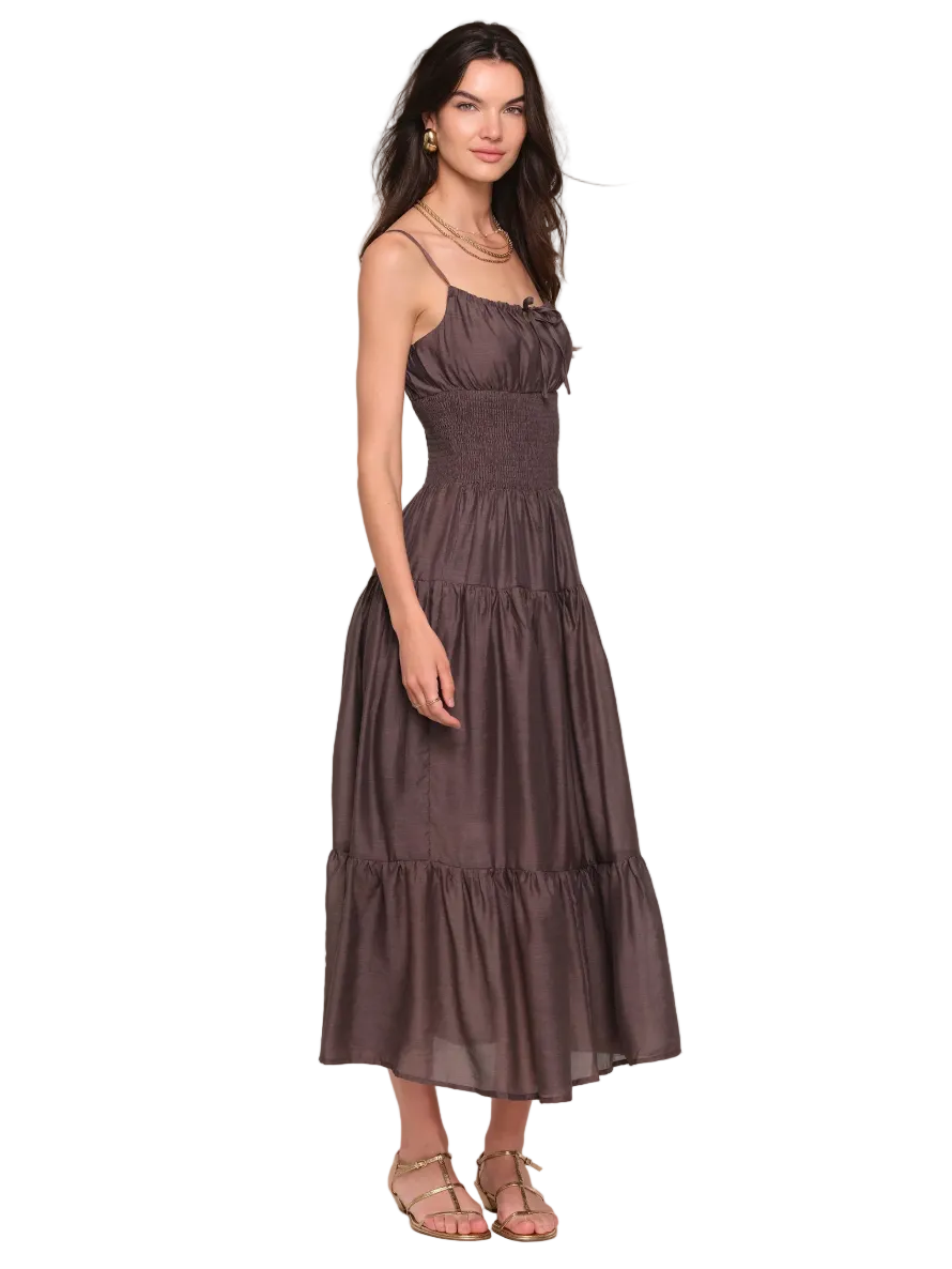 Zinnia Dress-Coco