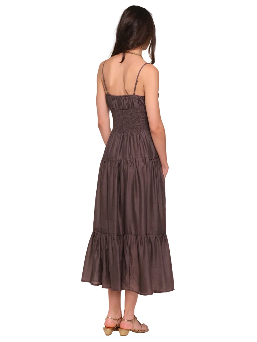 Zinnia Dress-Coco