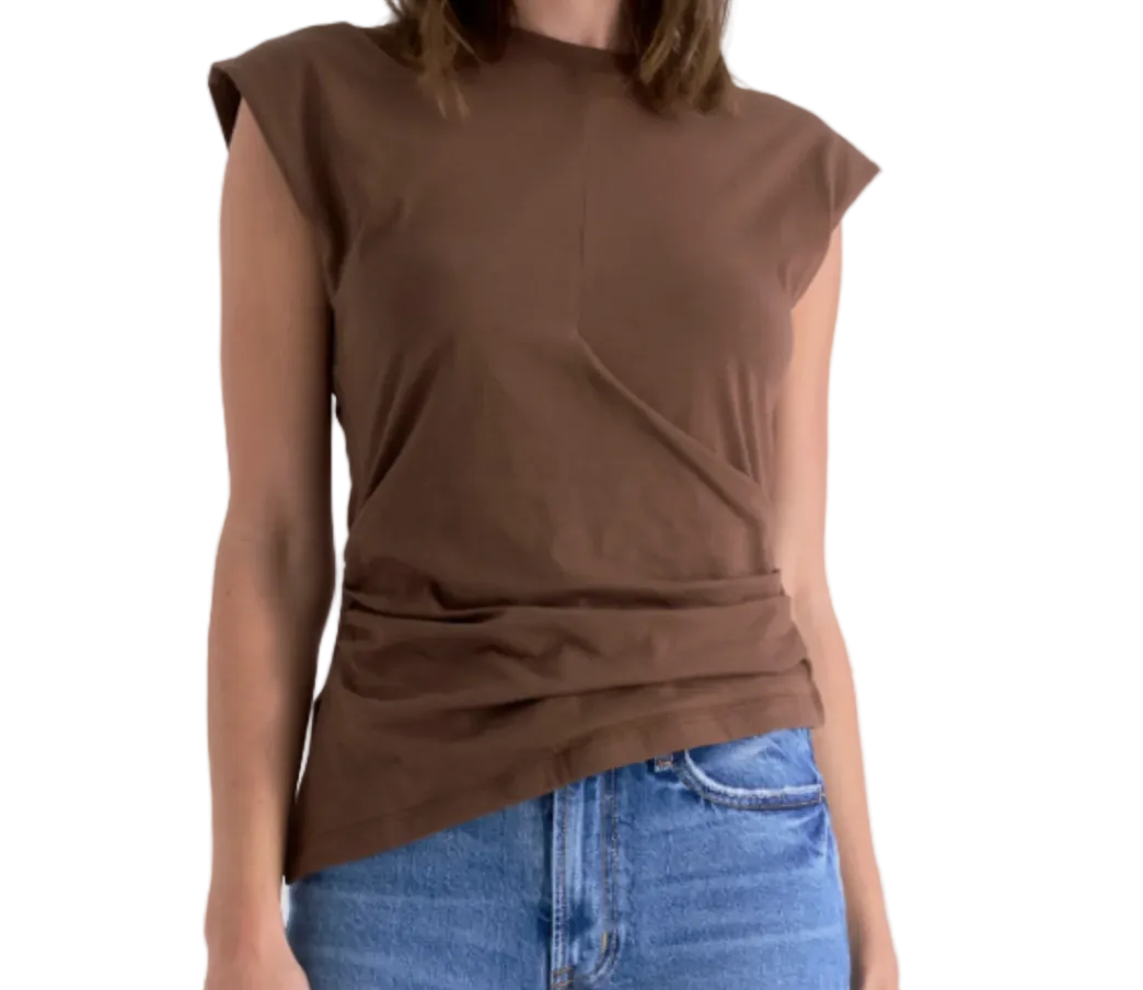 Nya Draped Tee-Java