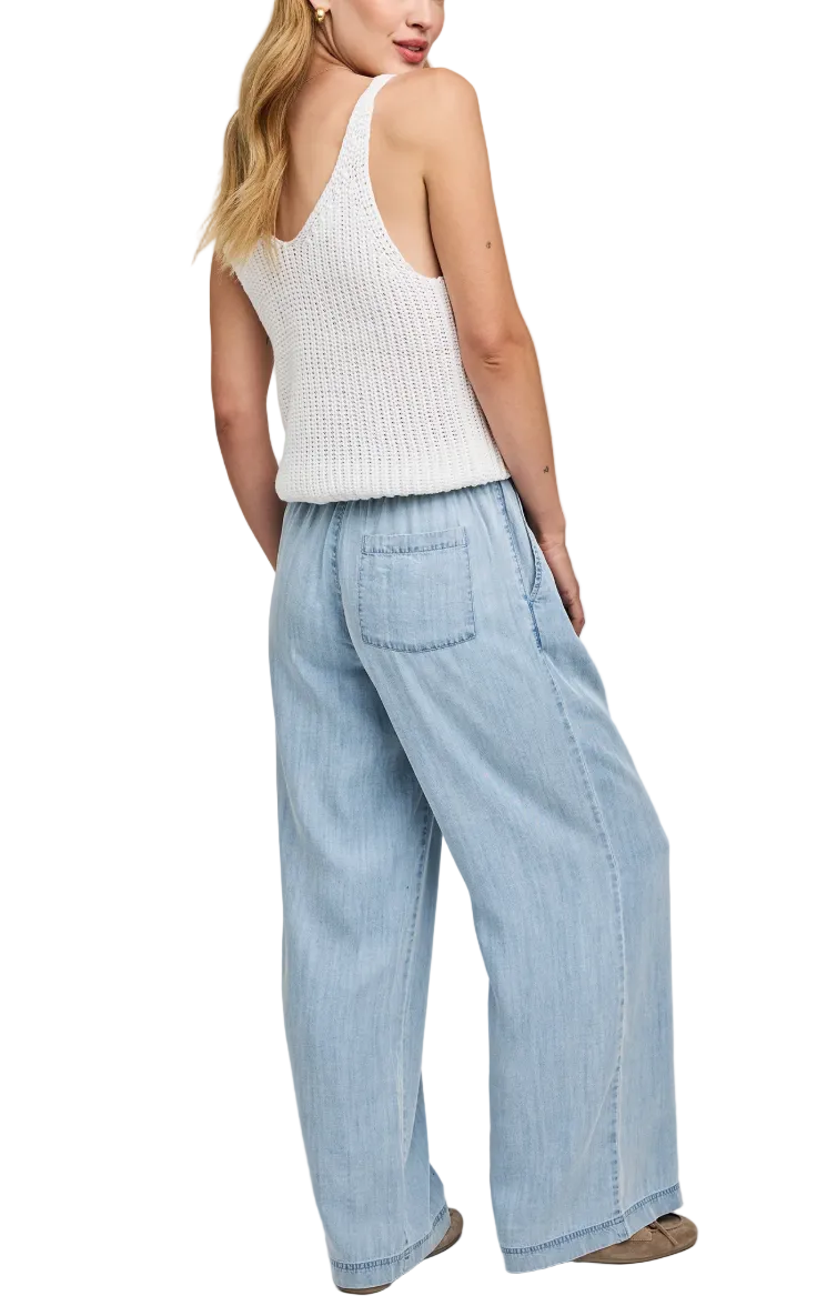 Camille Pant-Light Blue