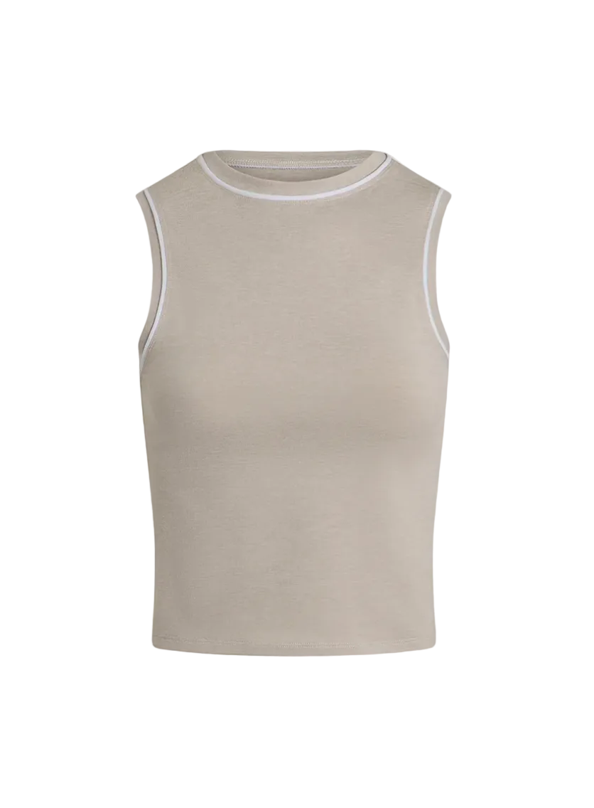 Lettie Tank-Pebble Marl