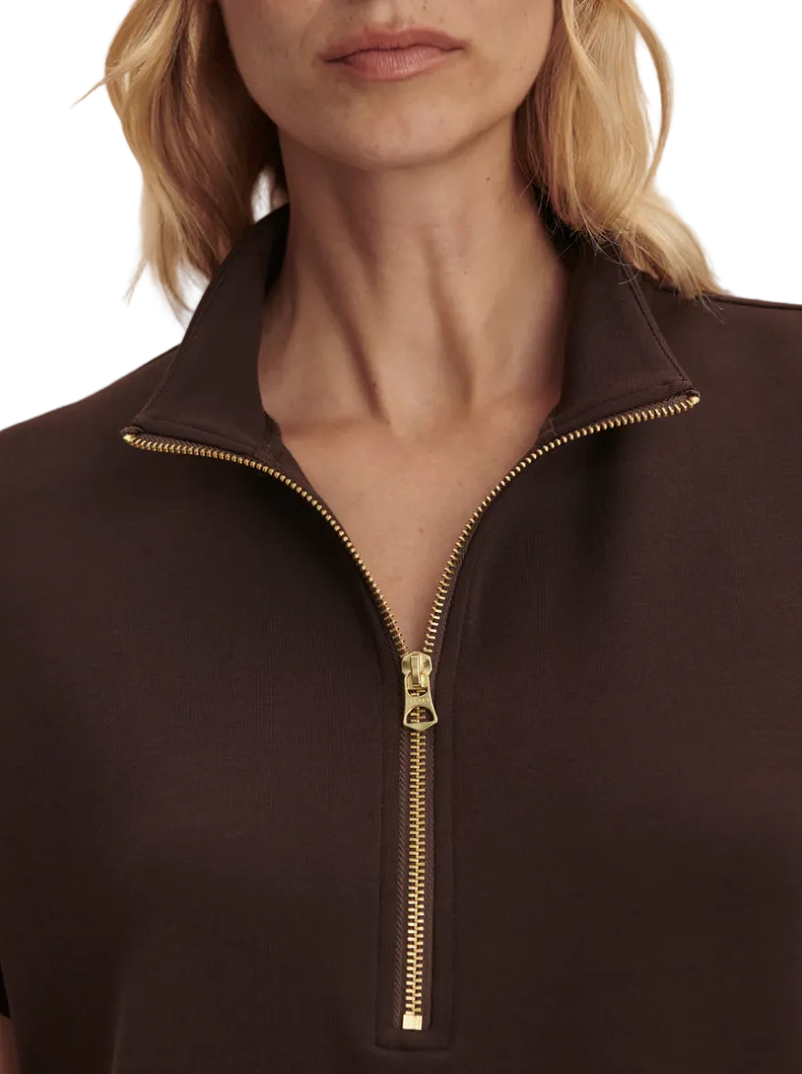 Ritchie Short Sleeve Sweat-Coffee Bean