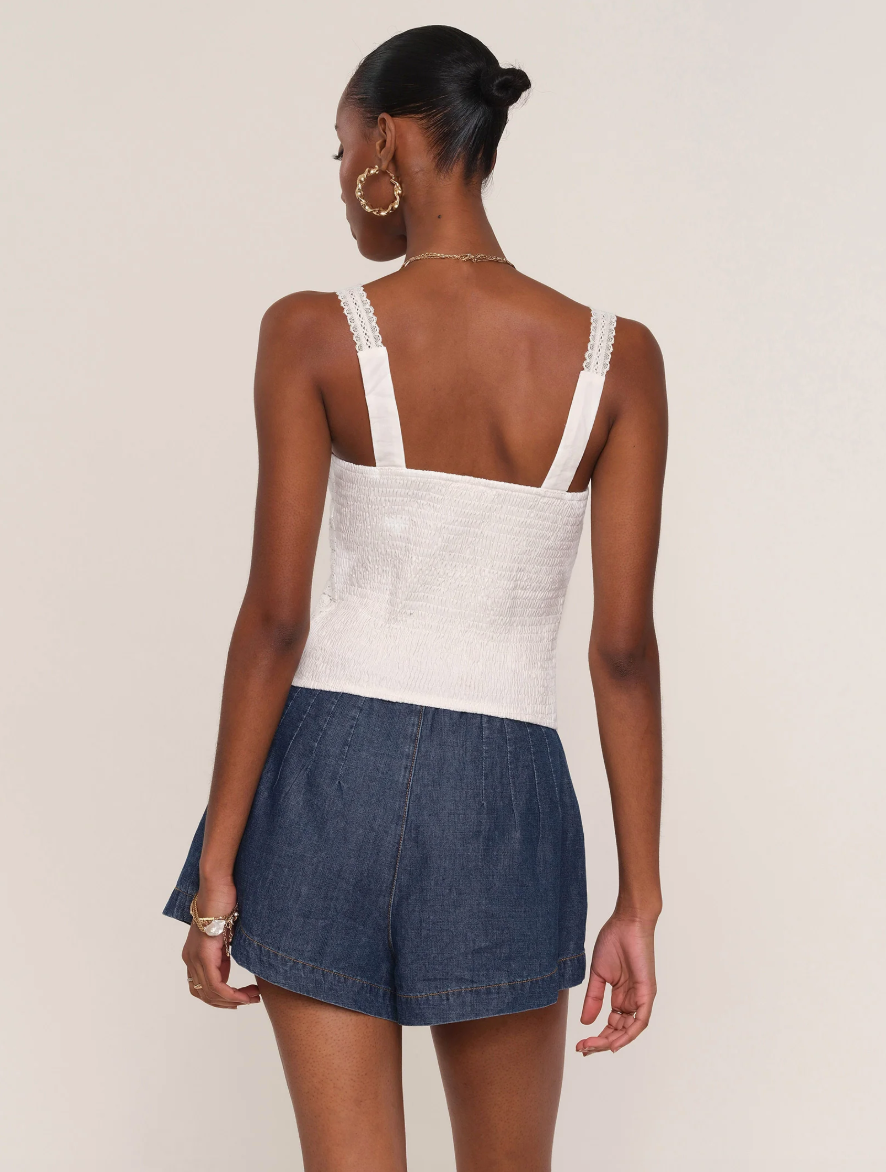 Soma Top-Eggshell