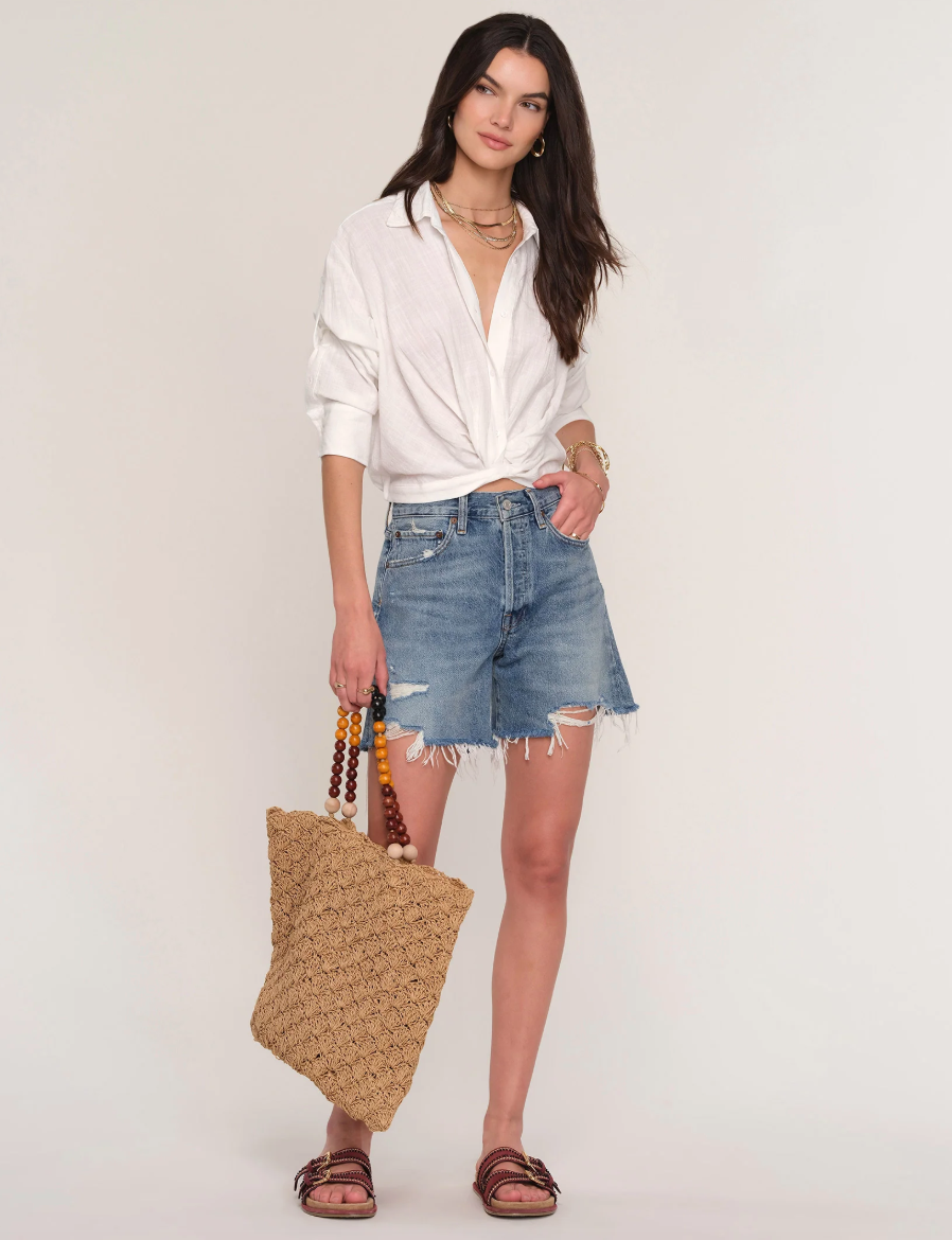 Rene Shirt-Eggshell