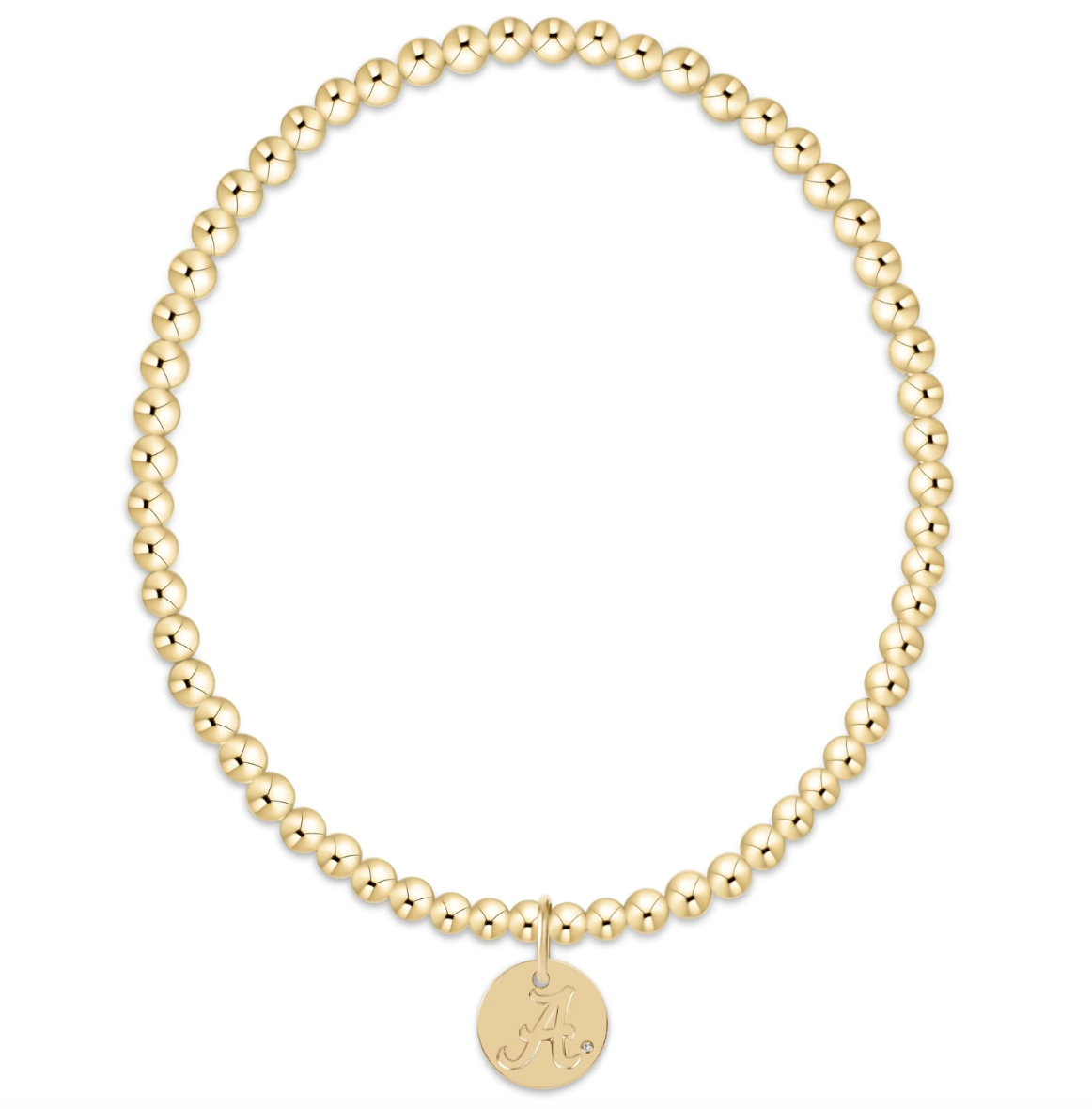 Collegiate Gold 3mm Bracelet