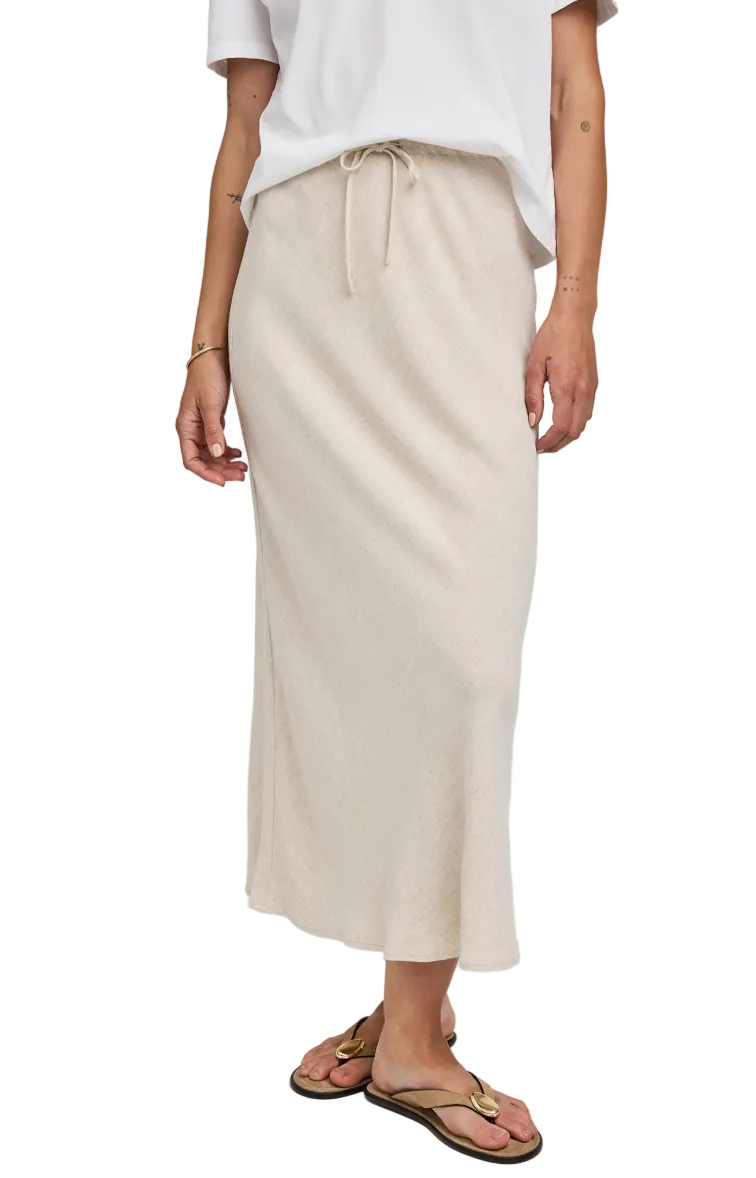 Cassia Linen Skirt-Linen