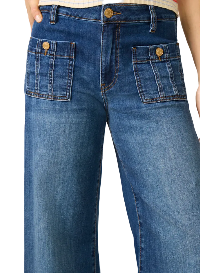 Meg Wide Leg Patch Pocket-Resolution