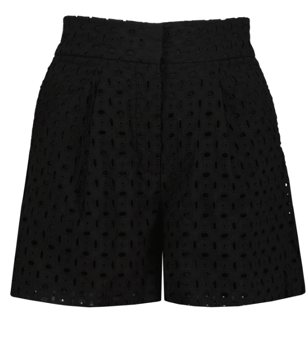 Saint Tropez Eyelet Short-Black