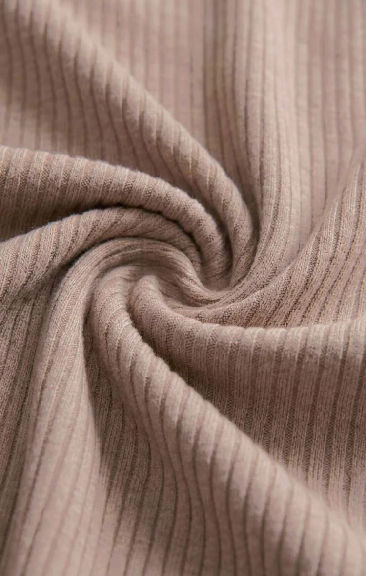 Just Right Henley Top-Heather Ash