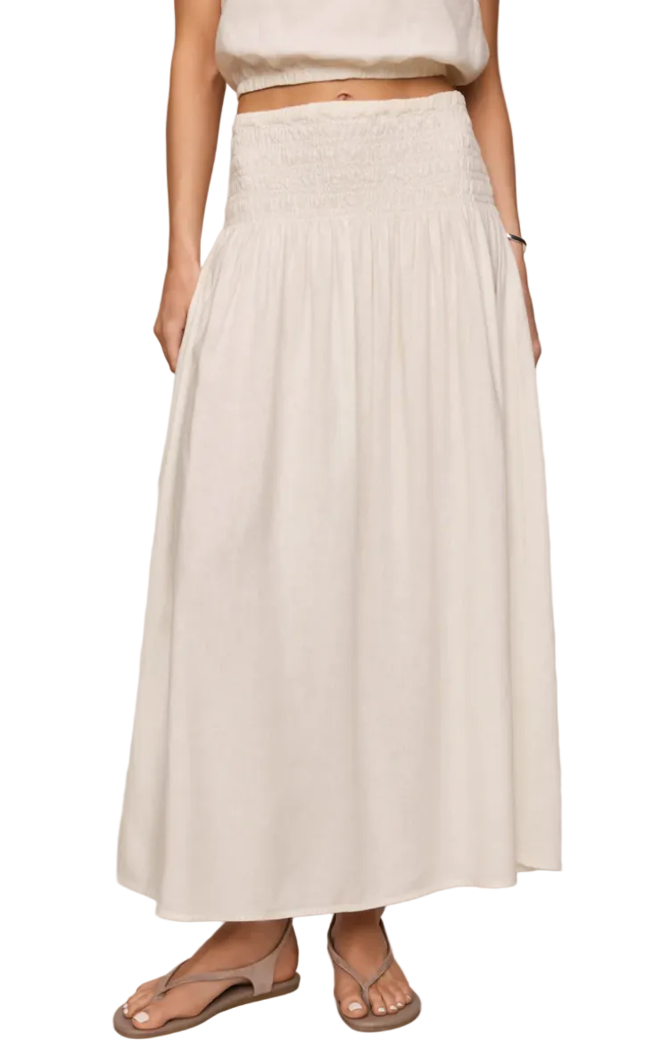 Brooke Skirt-Cream