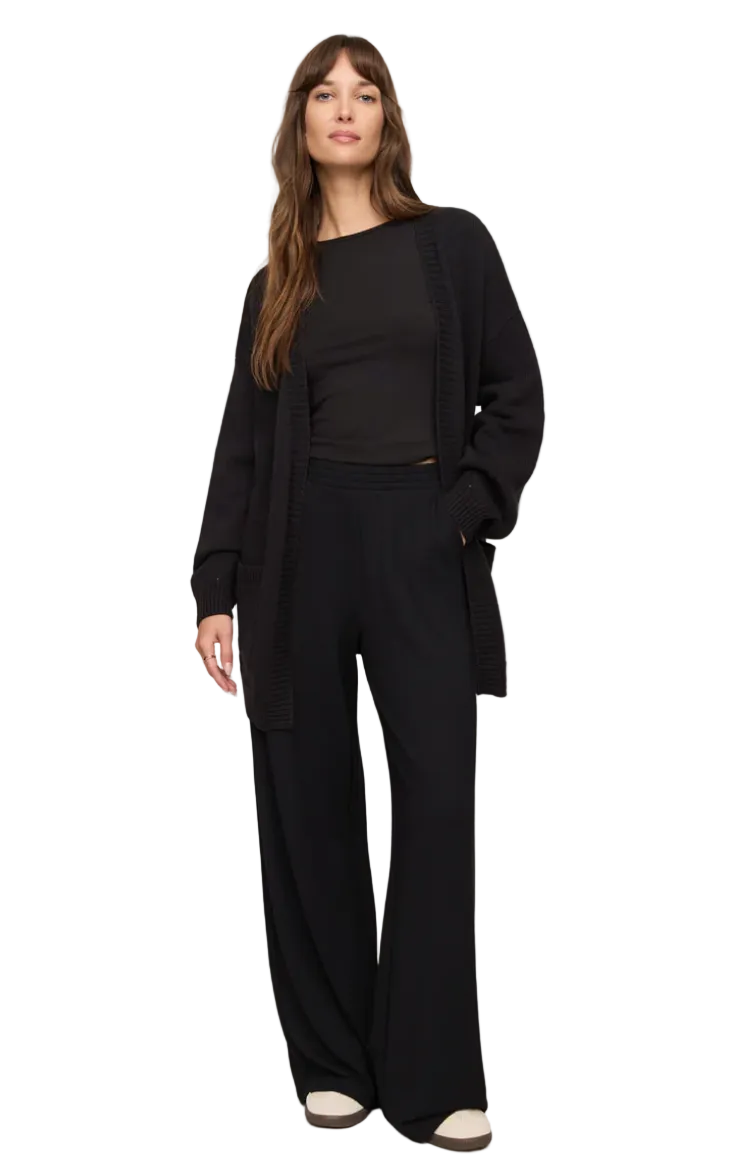 Soft Trace Second Skin Top-Black