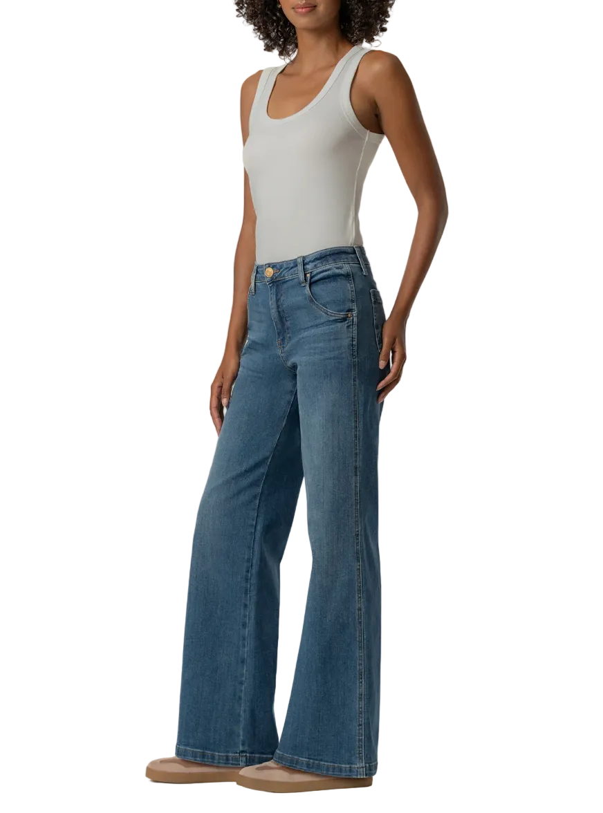 Jean Wide Leg Dip Jean-Incandescent