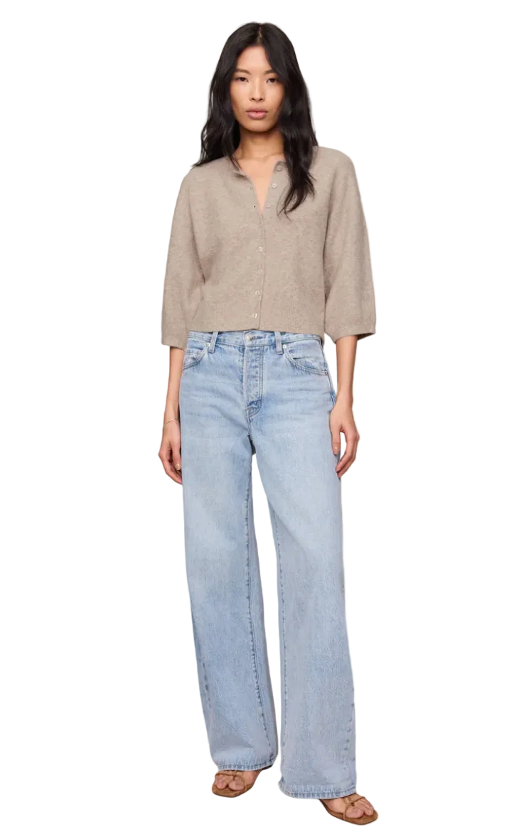 Valor Cardigan-Natural Heather