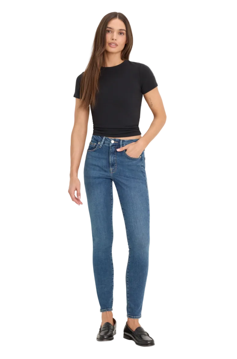 Good Legs Skinny Jeans-Blue