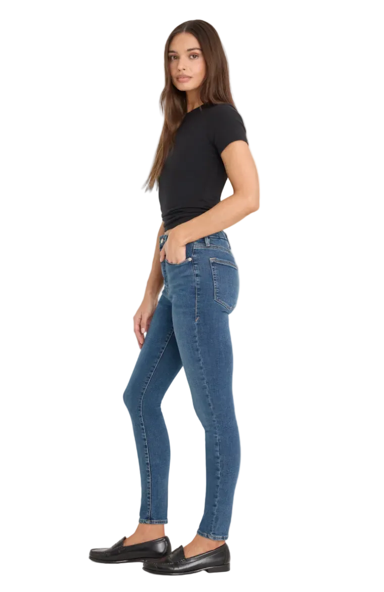Good Legs Skinny Jeans-Blue