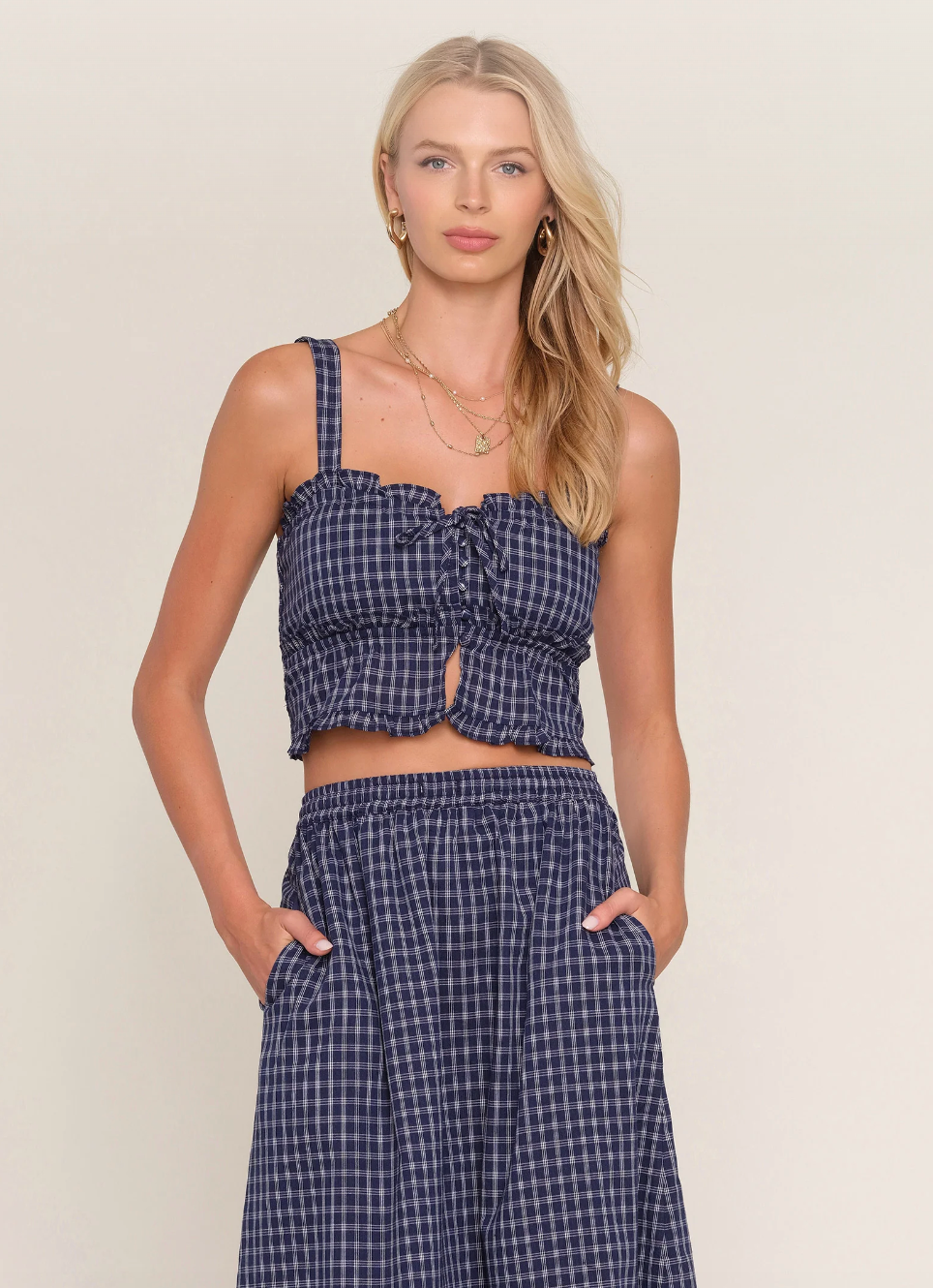 Shawn Top - Indigo