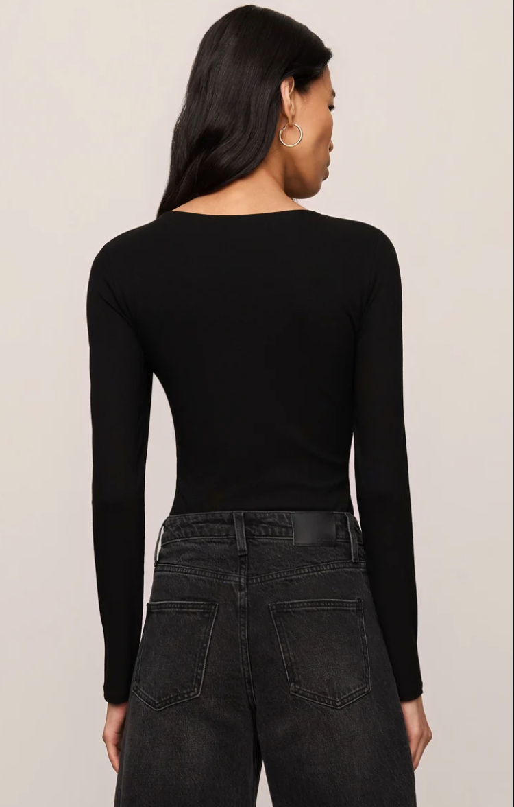 Ginger Bodysuit-Black