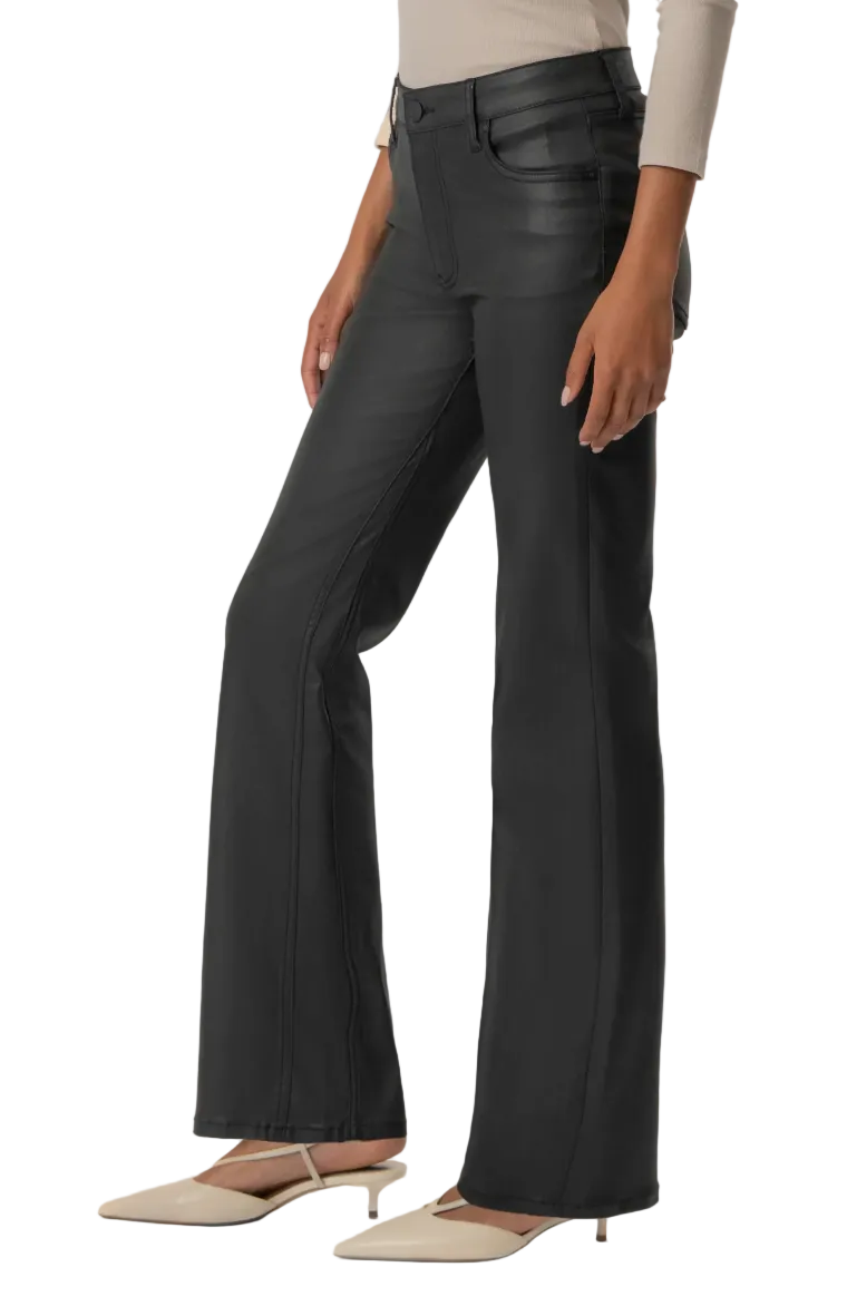 Kelly Kick Flare Jean-Matte Black