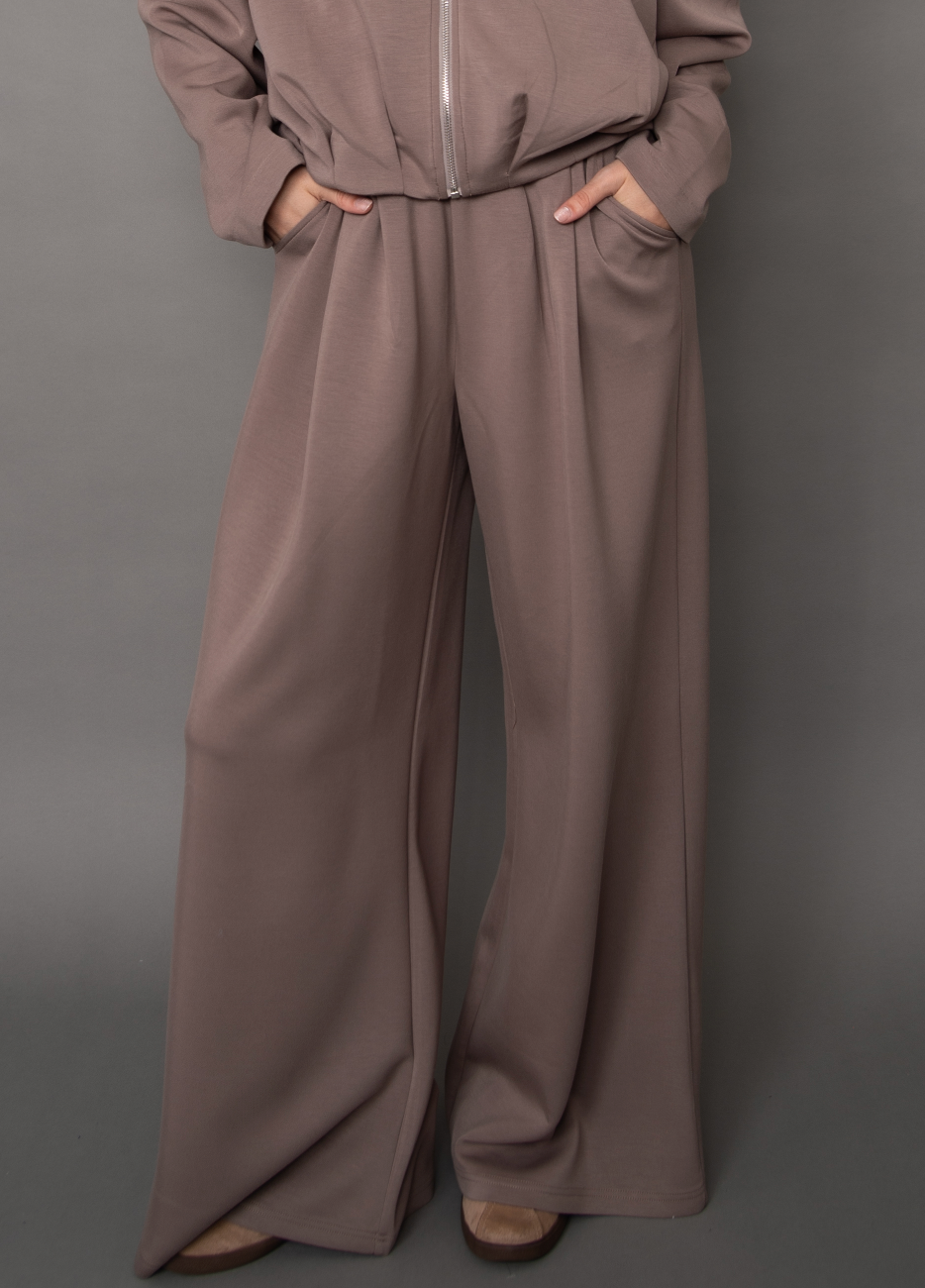 Pascal Pull On Pants-Brown