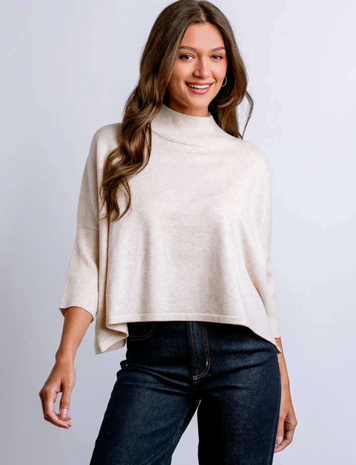 Aja Ortho Sweater-Ecru