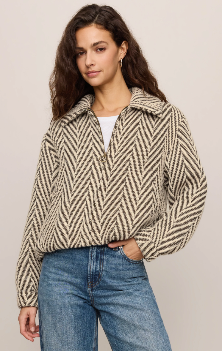 Dunaway Bubble Jacket-Chocolate