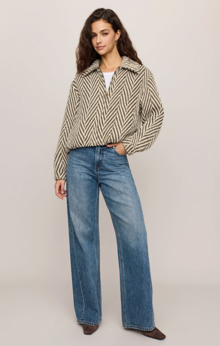 Dunaway Bubble Jacket-Chocolate