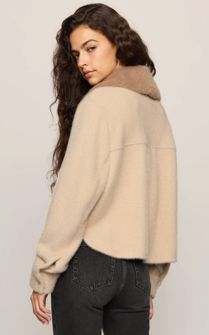 Peyton Jacket-Soft Ecru