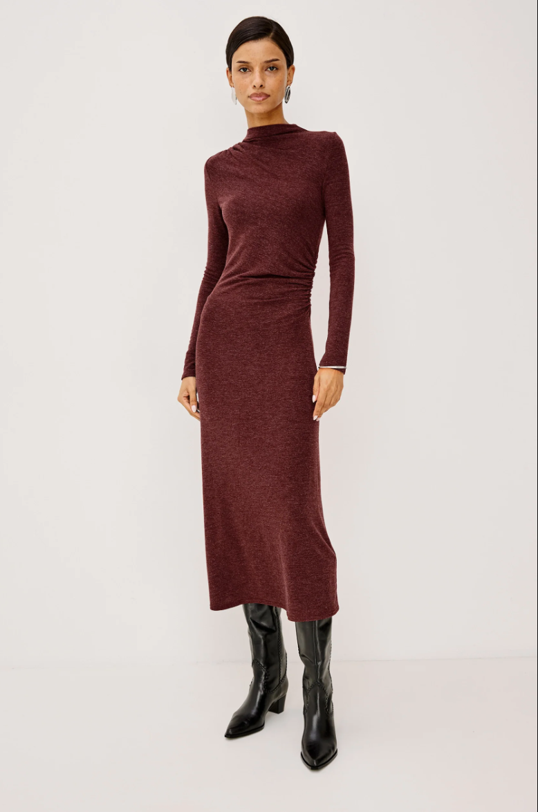 Margaret Dress-Merlot