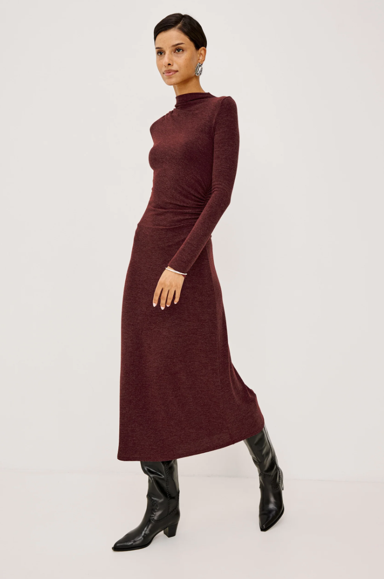 Margaret Dress-Merlot
