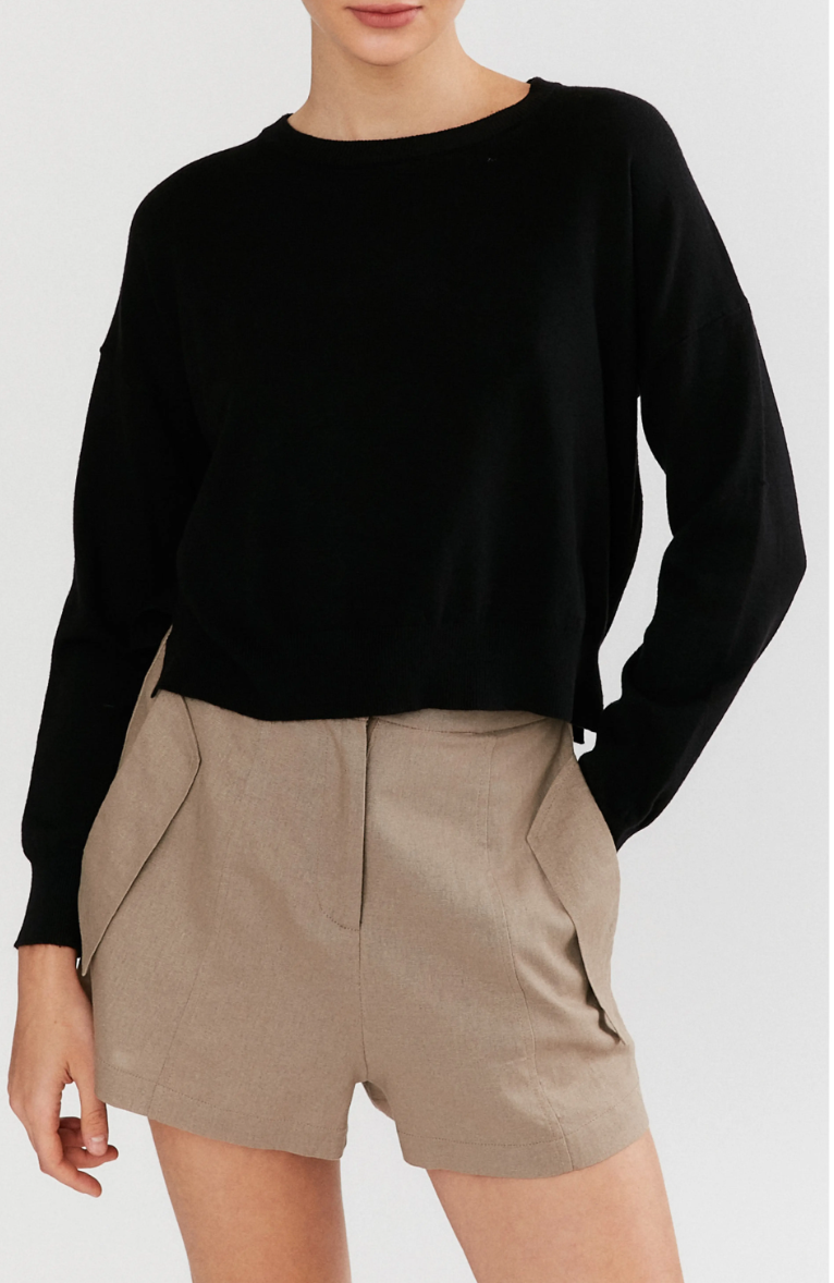 Polly Sweater-Black