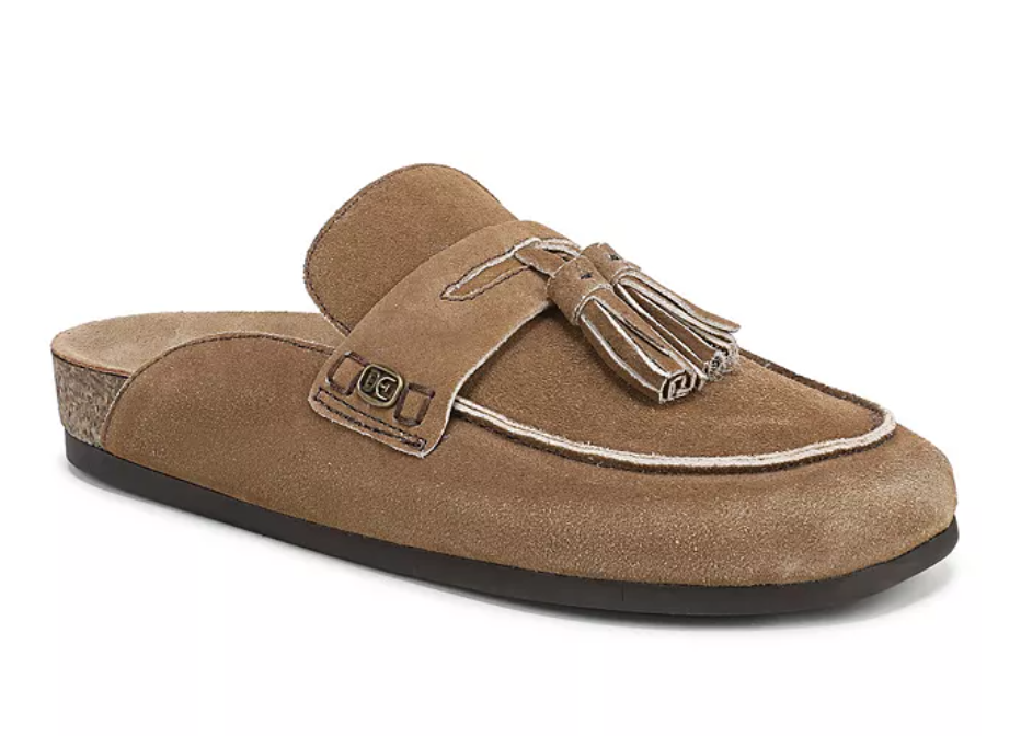 Astrid Mule-Terra Toffee Suede
