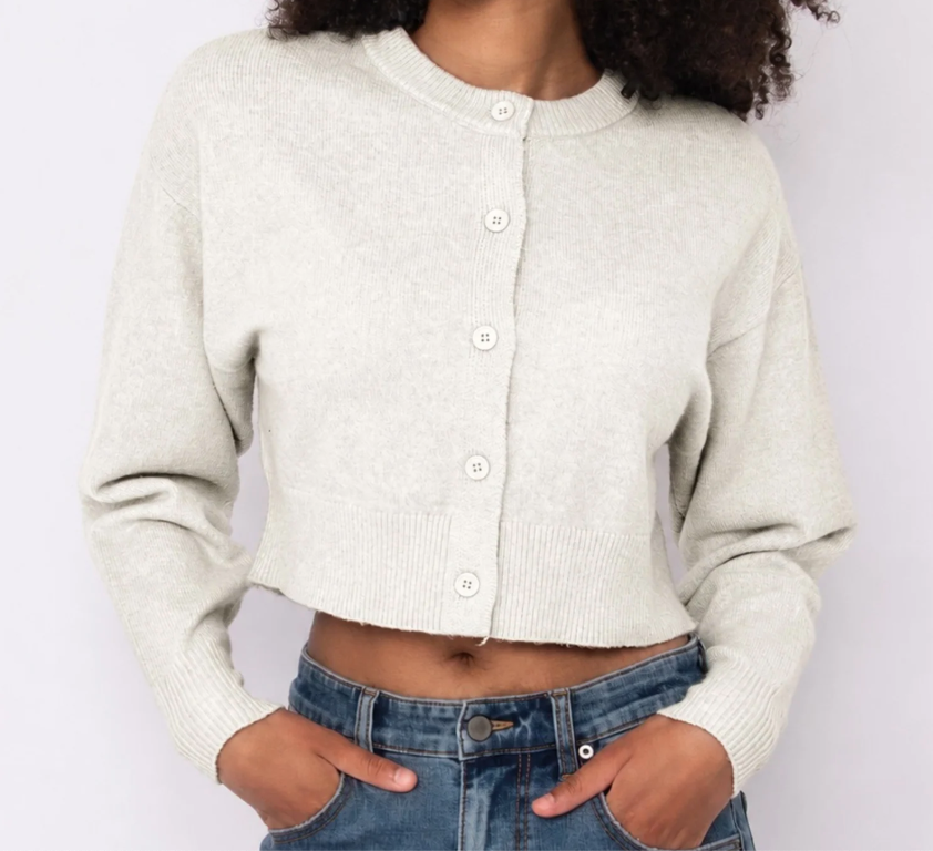Neave Cardigan-Sea Pearl
