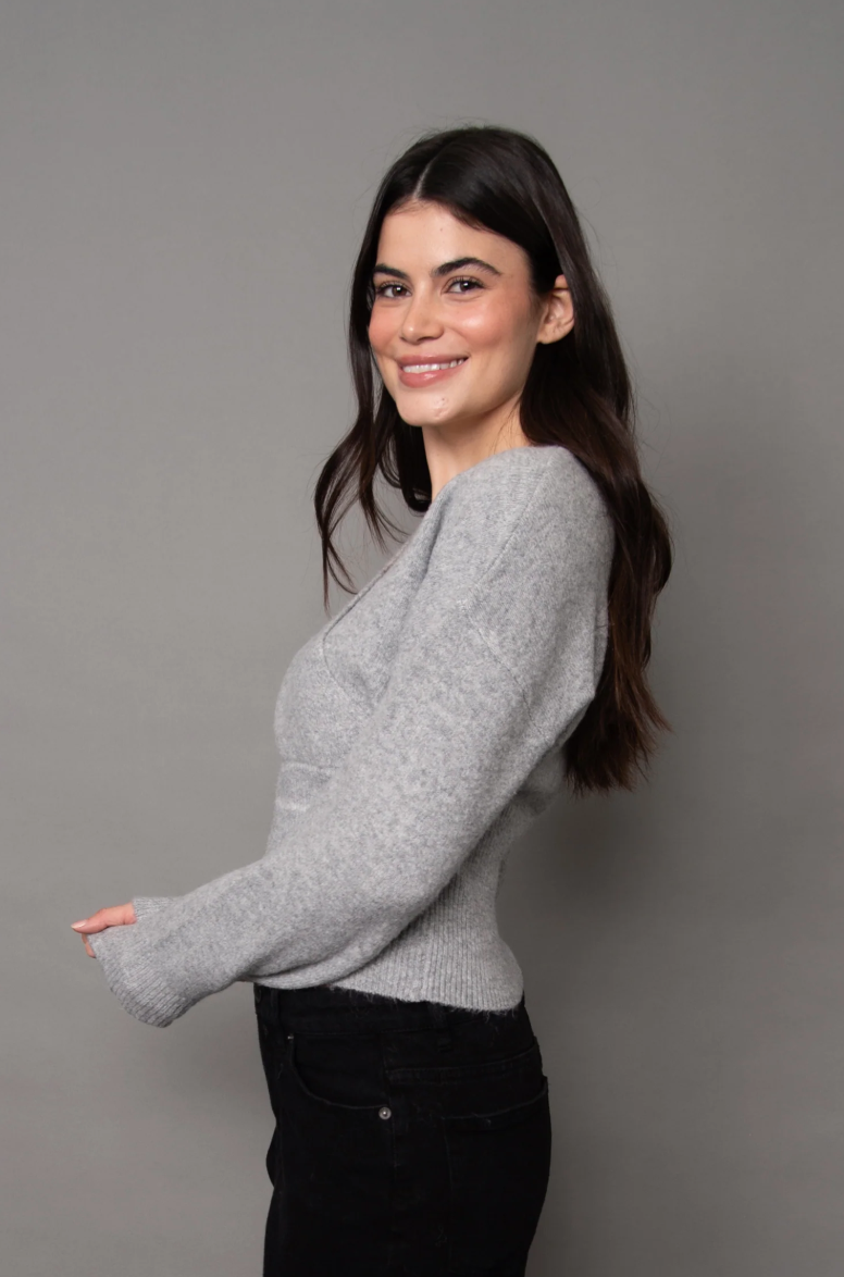 Othella Sweater Wrap-Grey