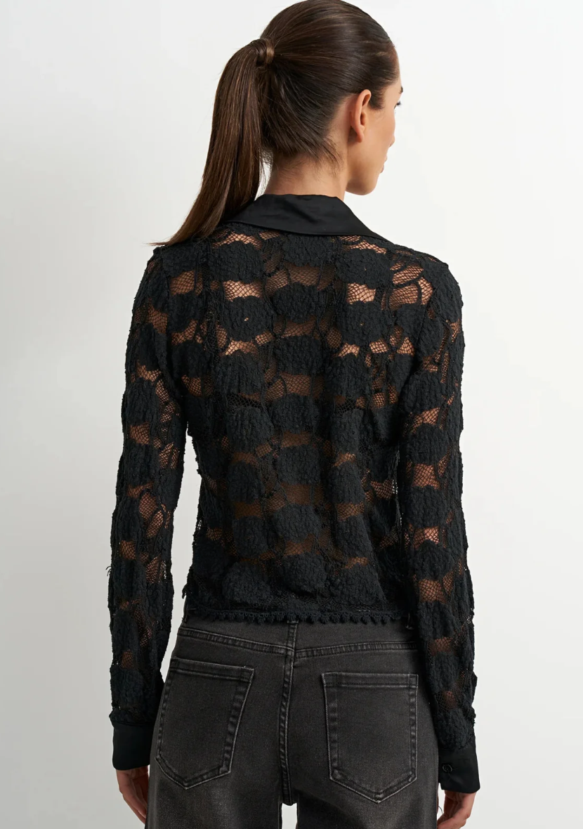 Heritage Blouse-Black