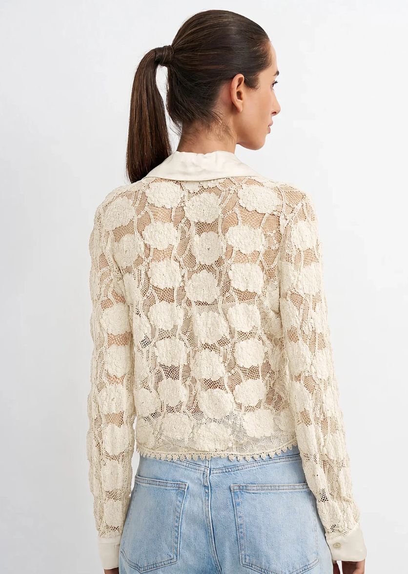 Heritage Blouse-Cream