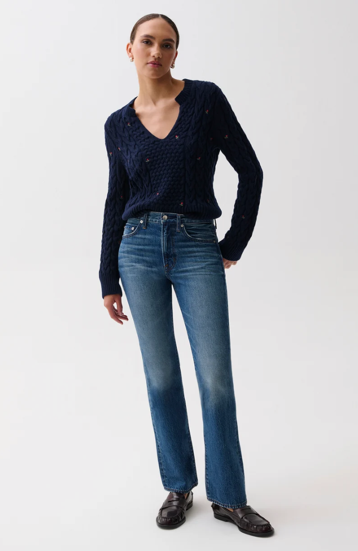 Dakota High Rise Bootcut-Midnight Haze