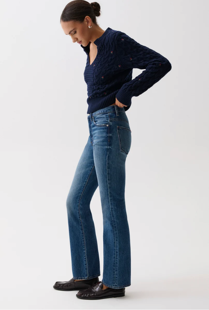 Dakota High Rise Bootcut-Midnight Haze