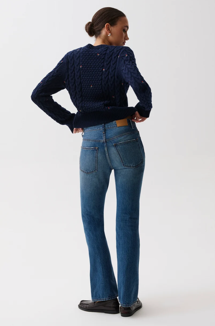 Dakota High Rise Bootcut-Midnight Haze