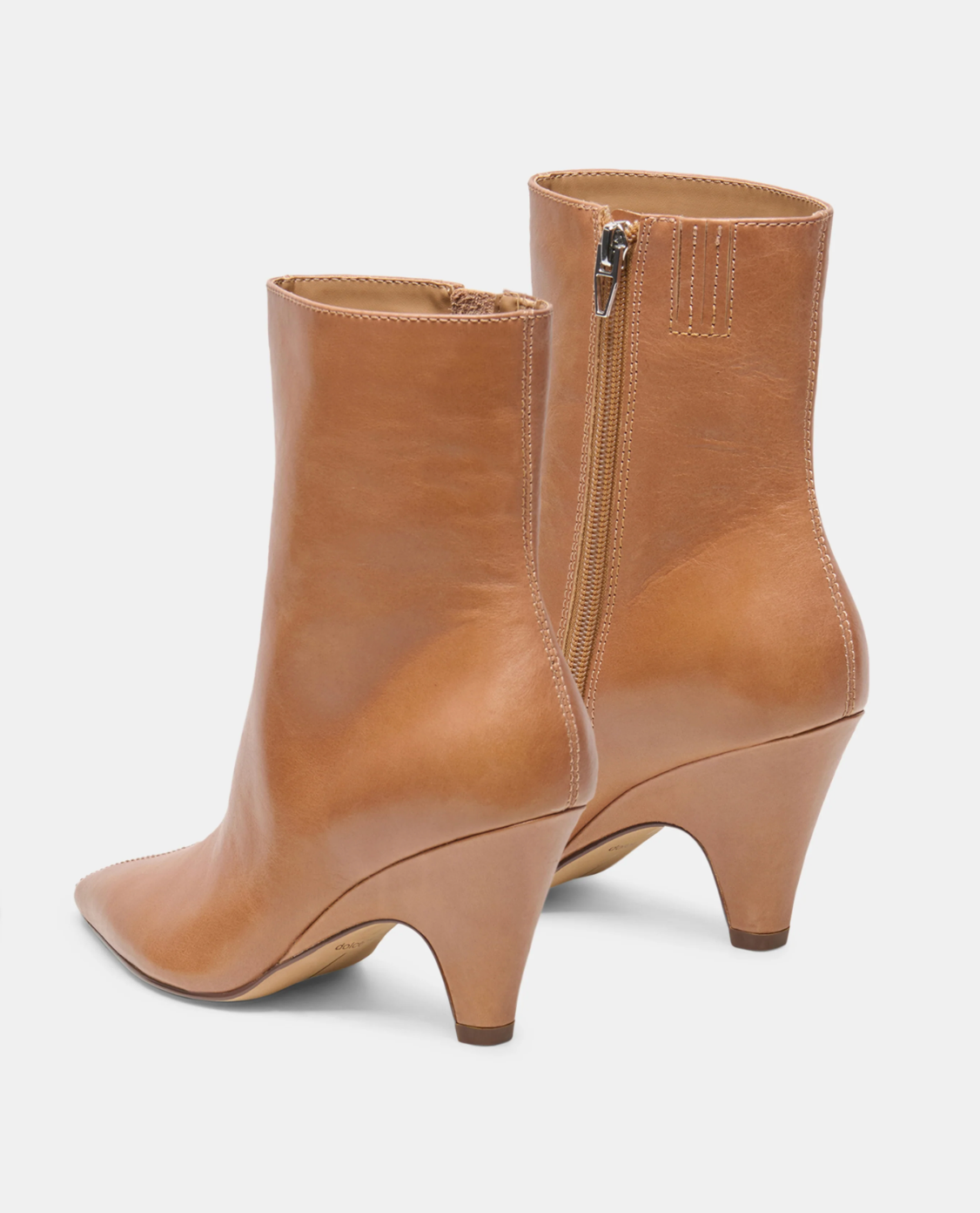 Cruz Booties-Tan Leather