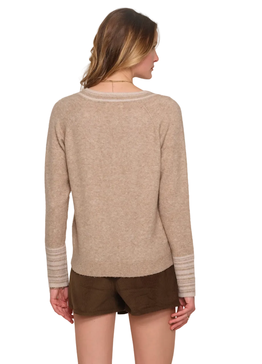 Meloe Sweater-Taupe