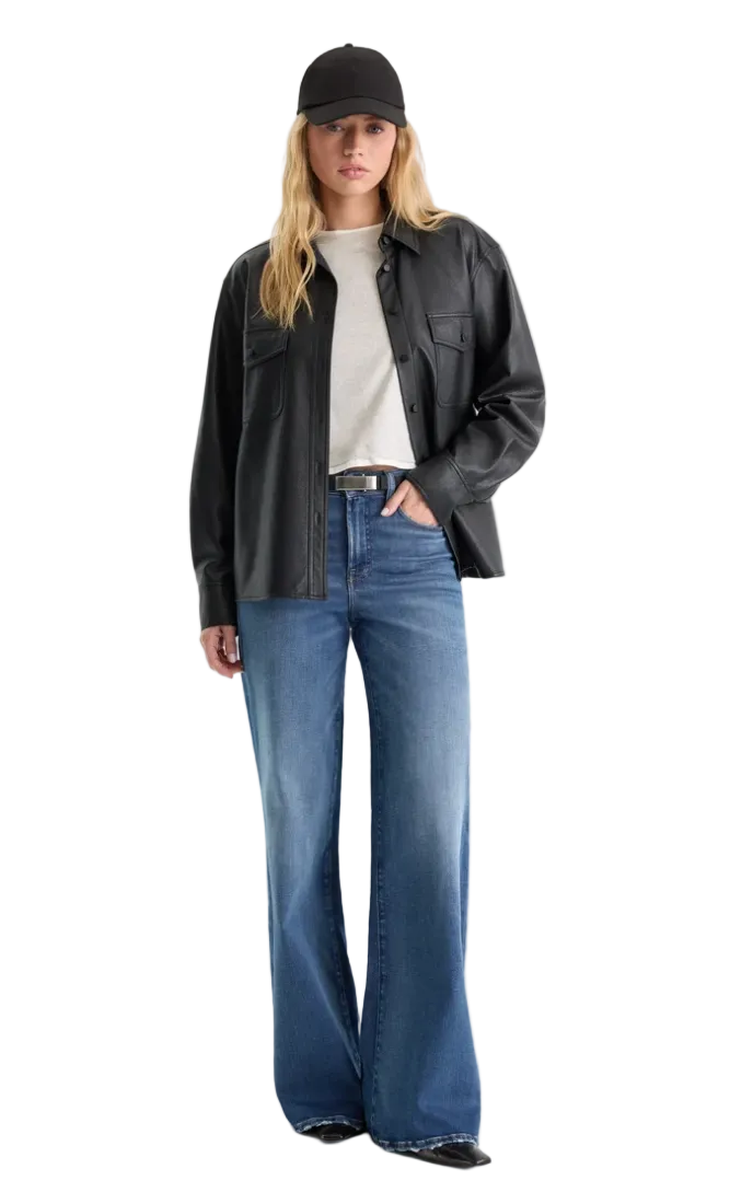 Good Waist Palazzo Jeans-Ridicule