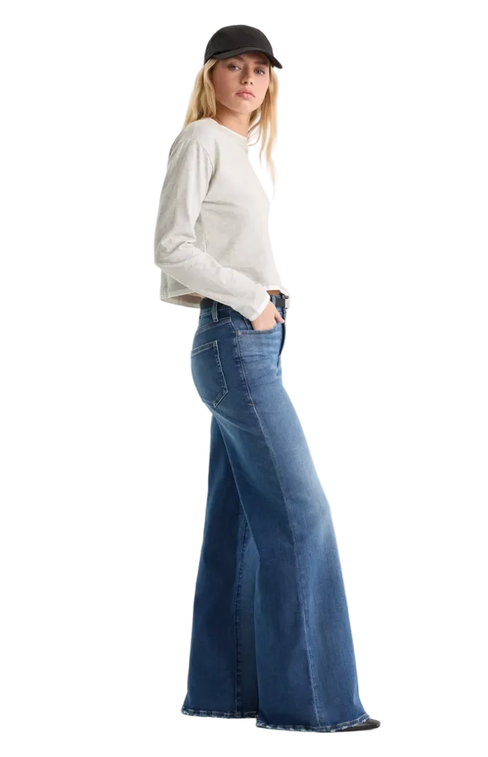 Good Waist Palazzo Jeans-Ridicule