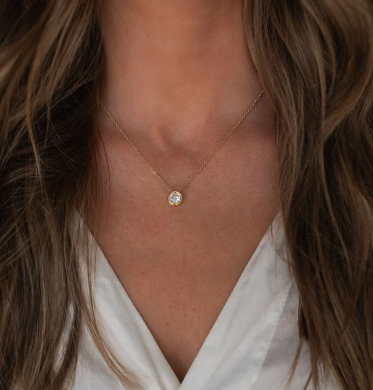 Proposal Necklace-Solitaire