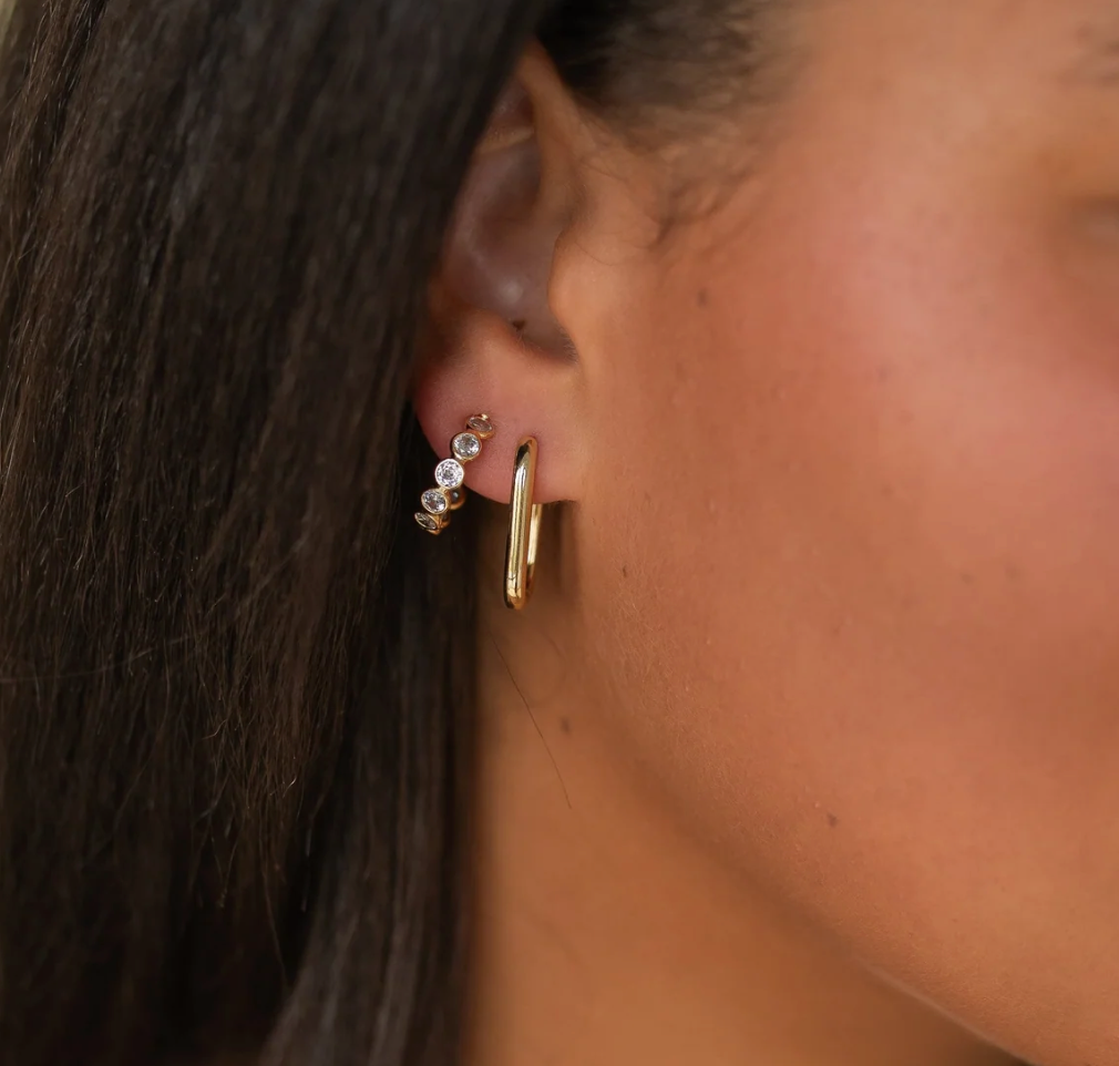 Square Hoop Earrings