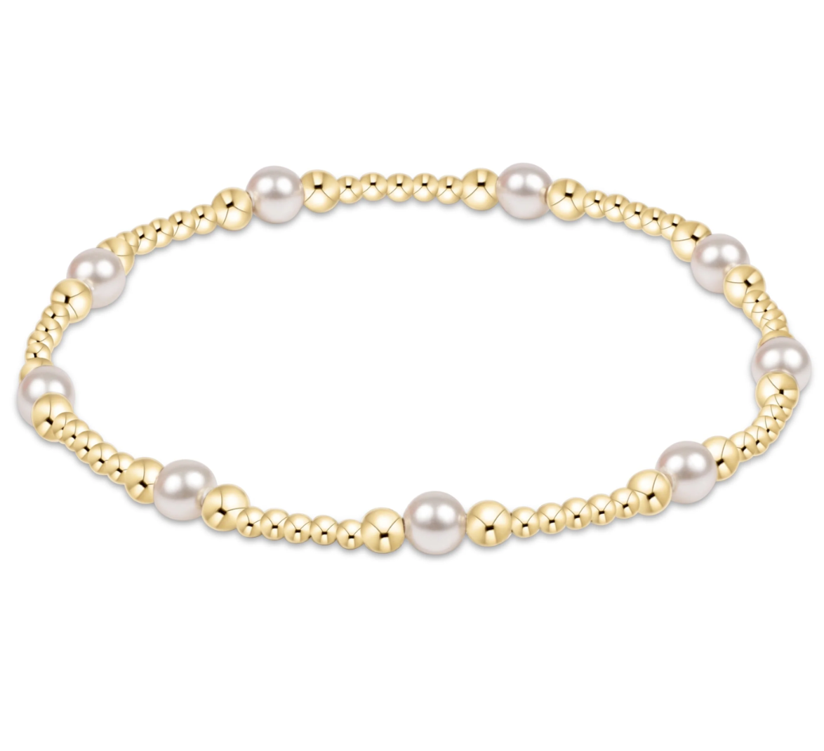 Purpose Pearl 4mm Bracelet