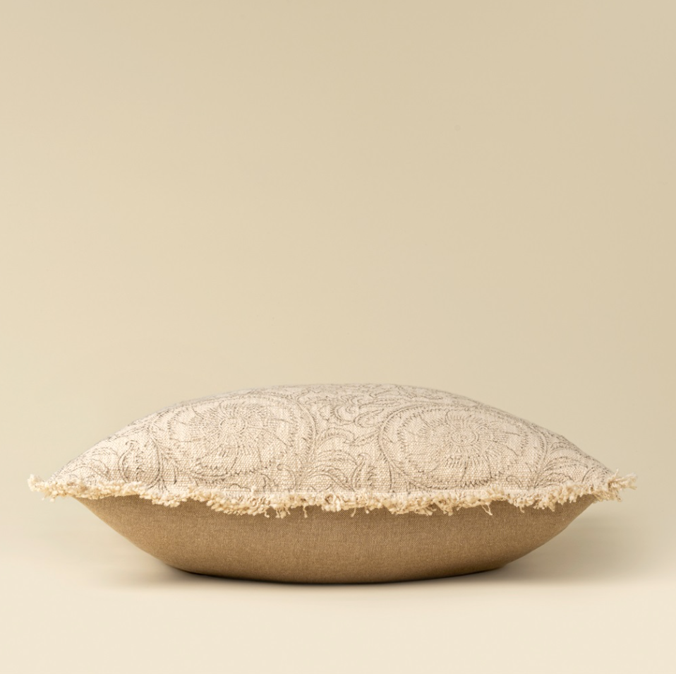 20x20 Botantique Fringe Pillow
